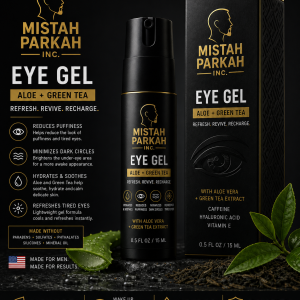 Eye Gel – Aloe + Green Tea, 0.5 oz